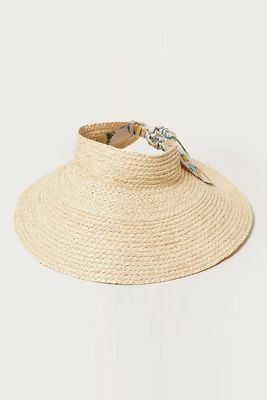 Michelle Braided Wide Brim Sun Hat Floppy Sun Hats for Women Michelle Ivory