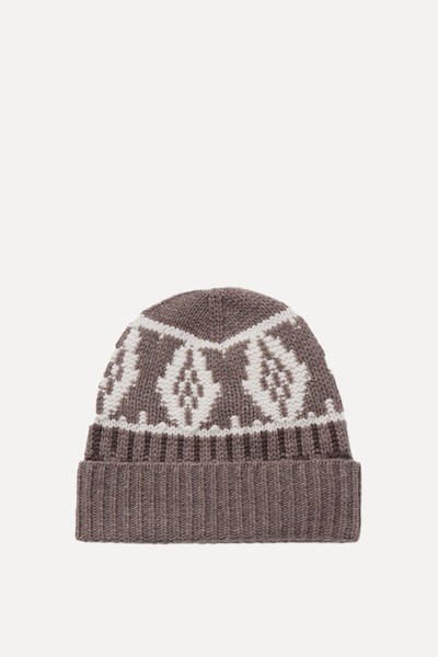 Lorenz Fair Isle Cashmere Beanie from Arch4