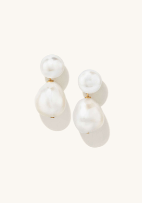 Bold Pearl Drop Earrings from Mejuri