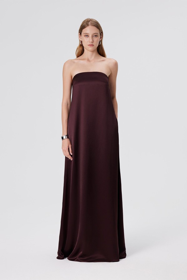 Eris Strapless Maxi Dress from Aenso