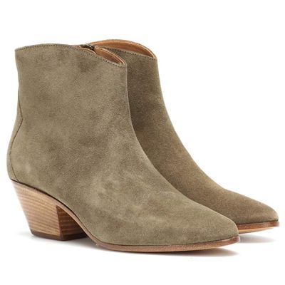 Dacken Suede Ankle Boots from Isabel Marant
