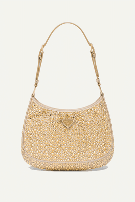 Cleo Satin Bag With Crystals from Prada