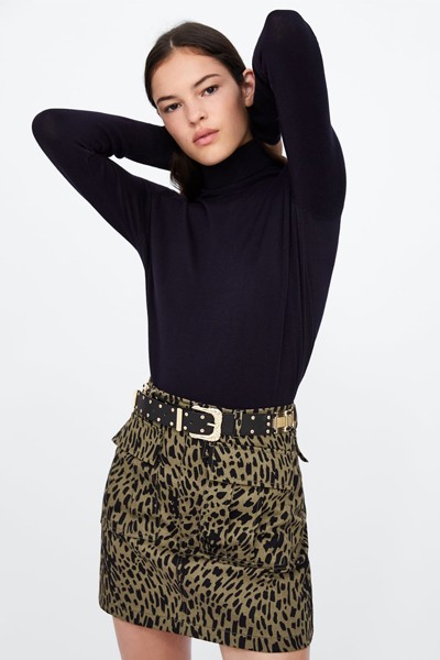 Basic Turtle Neck Jumper from Zara