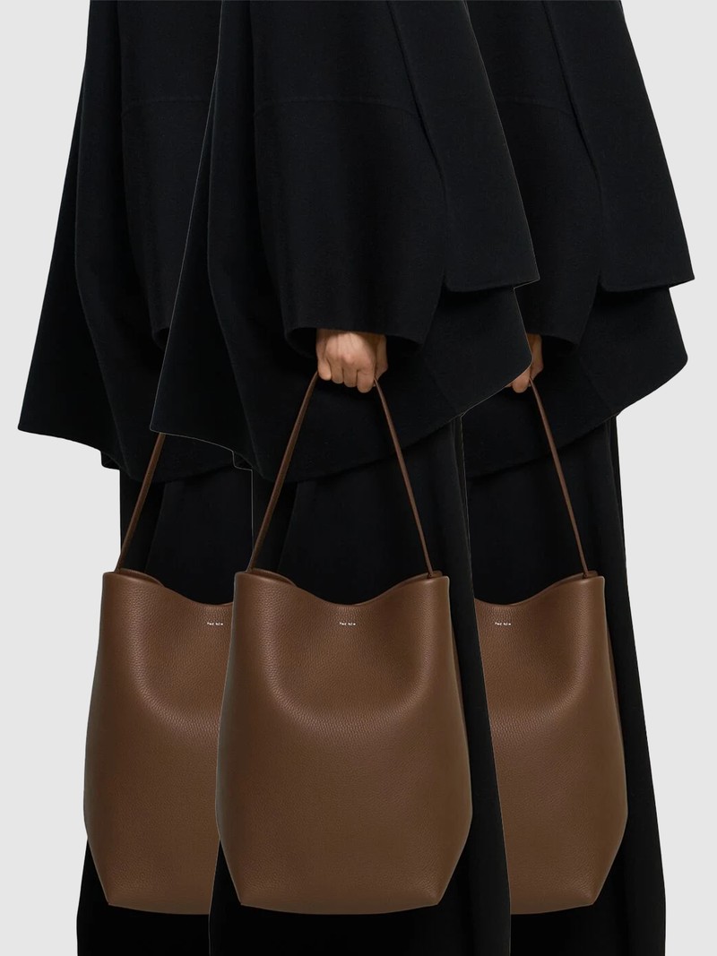Large N/S Park Leather Tote Bag from The Row