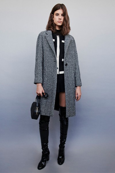 Chevron Coat