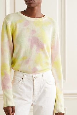 Tie-Dyed Wool & Cashmere-Blend Sweater from Paul & Joe
