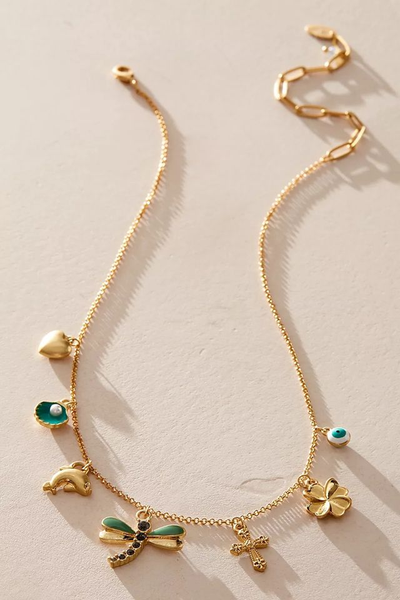 Only For Me 14k Gold Plated Charm from Free People