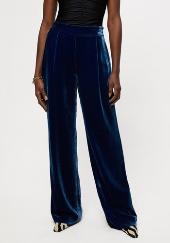 Relaxed Velvet Trouser from Jigsaw