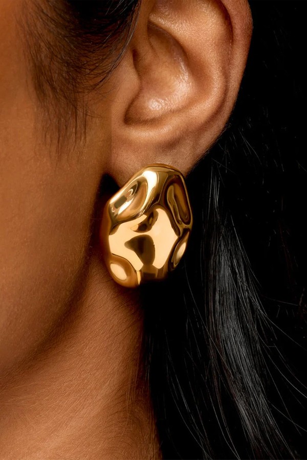 Statement Molten Button Studs from Abbott Lyon