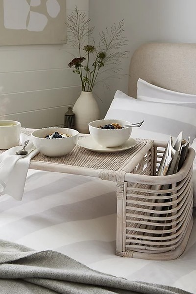 Rattan Breakfast Tray from The White Company