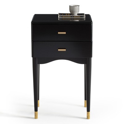 Novani 2-Drawer Birch Bedside Table from La Redoute