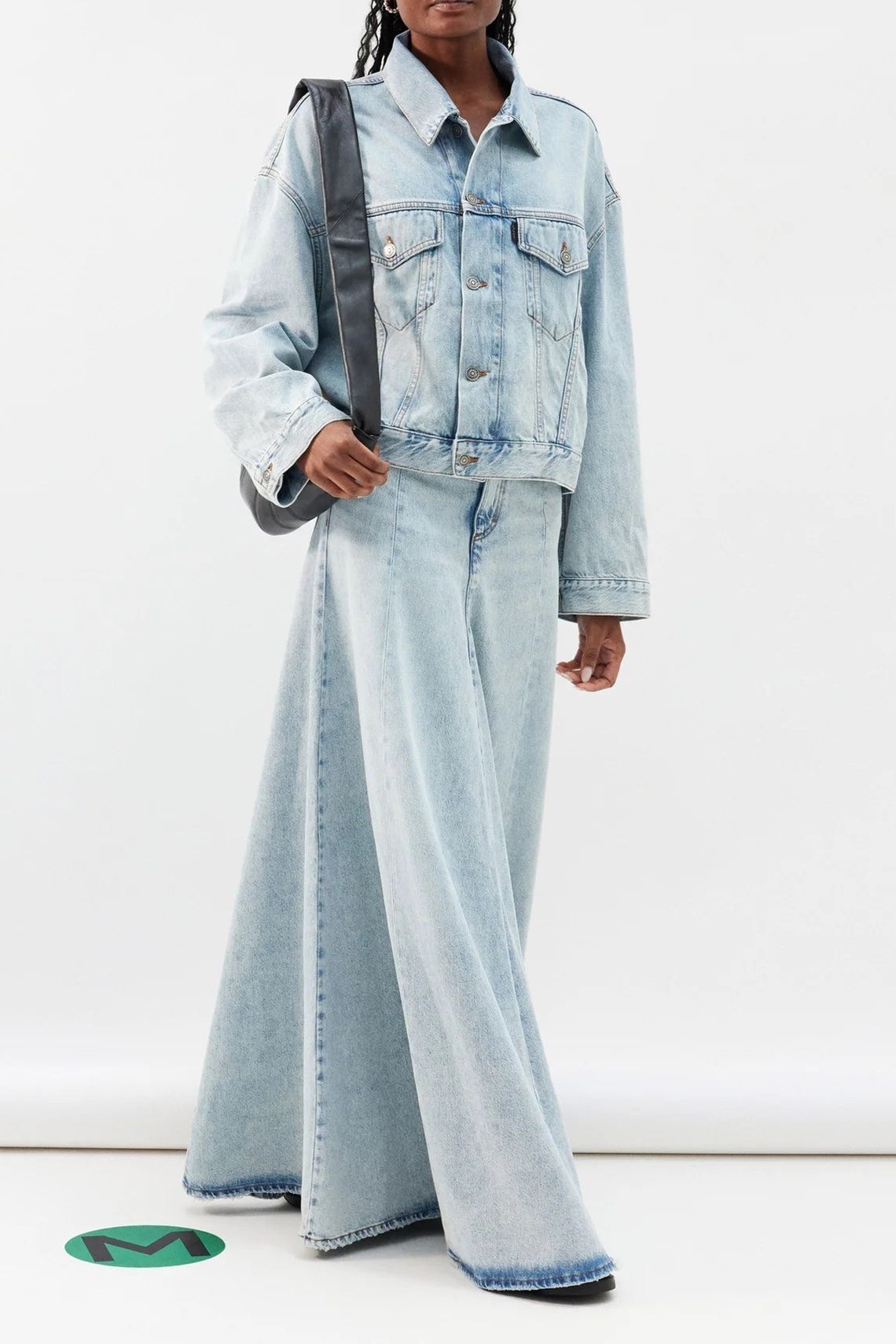 Serenity Denim Maxi Skirt from Haikure