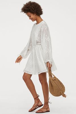 Tunic with Embroidery from H&M