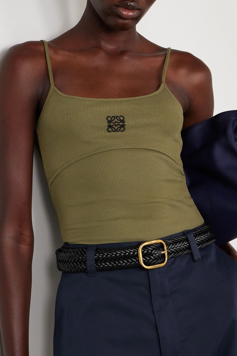 Woven Leather Belt from Loewe