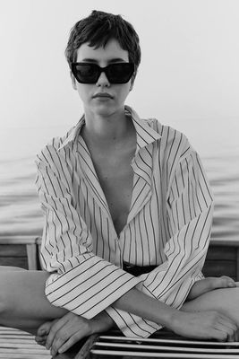 Striped Cotton Shirt, £59.95 | Massimo Dutti