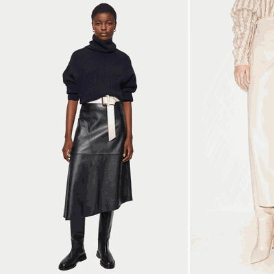 20 Leather Midi Skirts To Buy Now