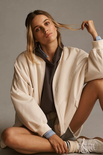 Oversized Bomber Jacket, £120 | Anthropologie