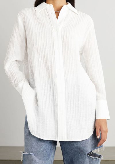 Ro Textured Ecovero Blend Shirt from Holzweiler