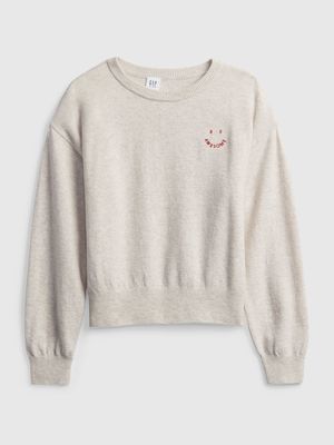 Kids Embroidered Sweater