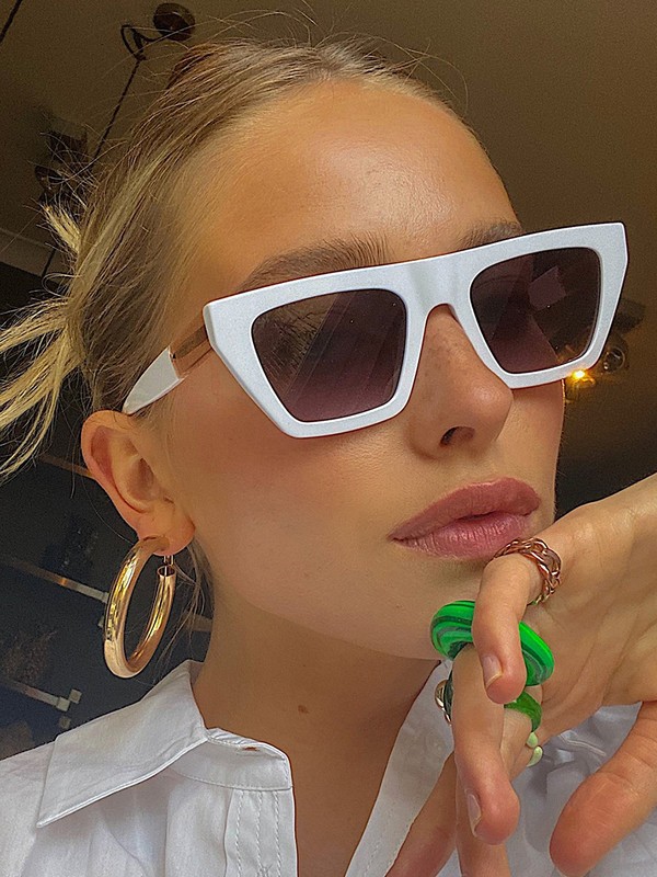 16 White Sunglasses To Wear This Season 