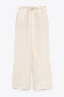 Straight Fit Trousers from Zara