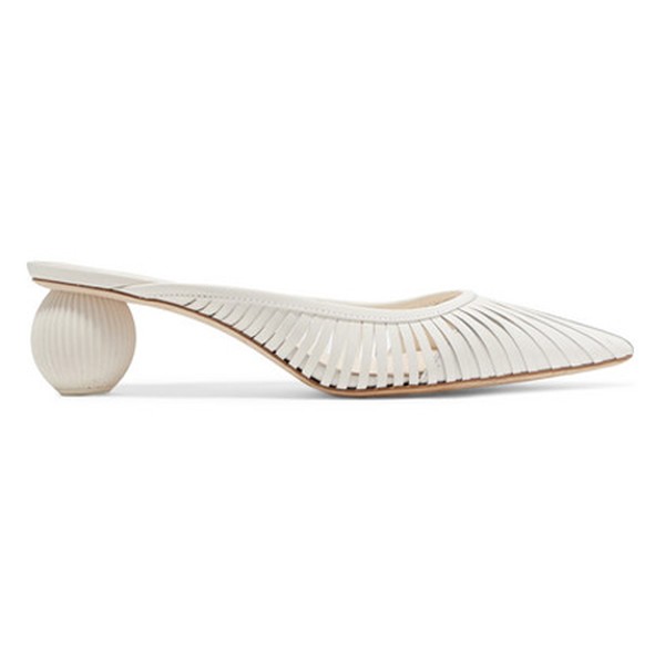 Alia Leather Mules from Cult Gaia