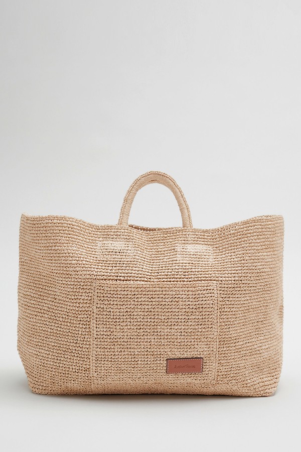 Large Woven Straw Tote from & Other Stories