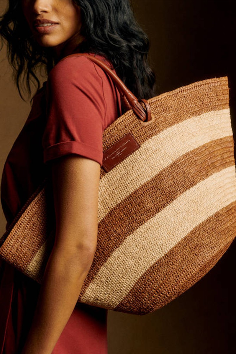 Justine Maxi Basket Bag from Sézane