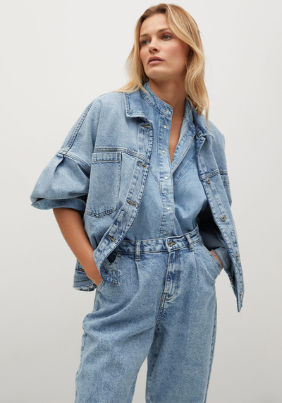 Denim Oversized Jacket, £49.99 | Mango