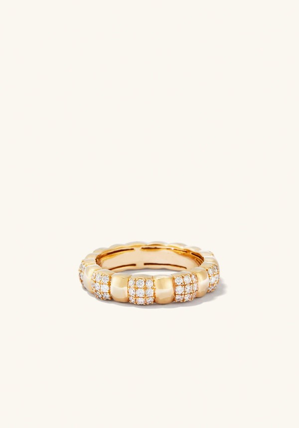 Pavé Diamond Soft Charlotte Ring