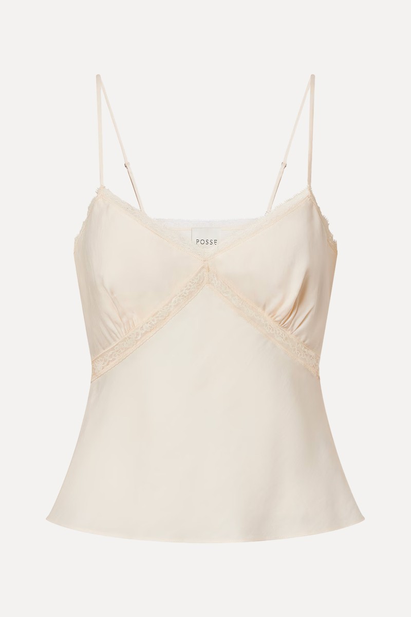 Perla Lace-Trimmed Camisole from Posse