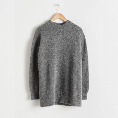 Oversized Wool Blend Sweater from & Other Stories 
