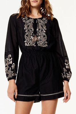 Embroidered Playsuit