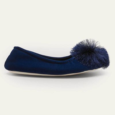 Pompom Slippers from Boden
