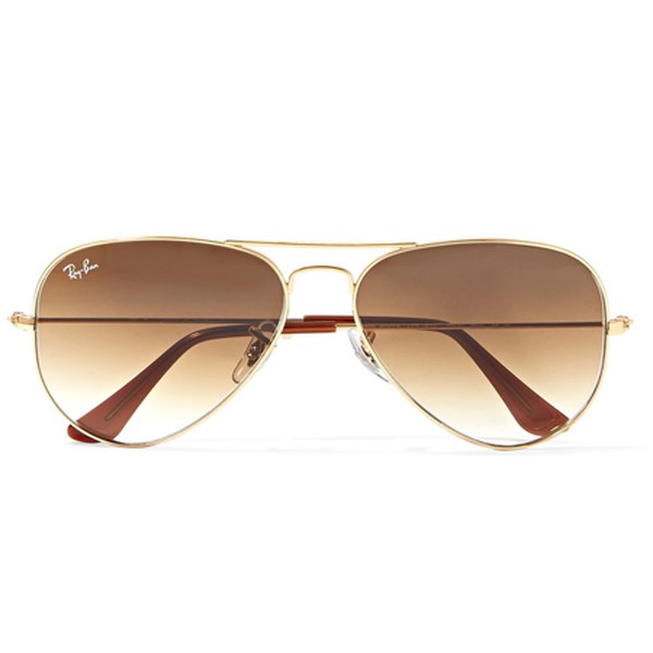Aviator Gold Tone Sunglasses from Ray-Ban