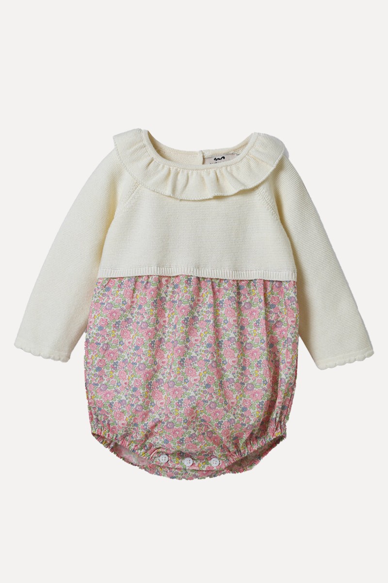 Romper Suit Made With Liberty Fabric from Cyrillus