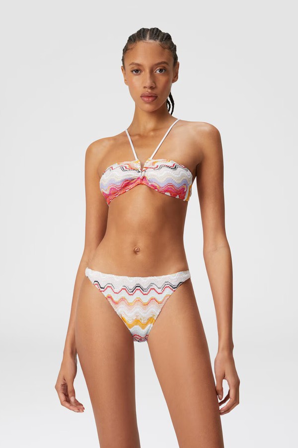 Wave Motif Bikini With Lurex from Missoni