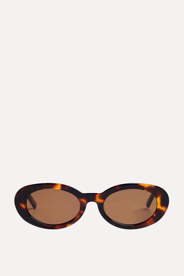 Soft Oval Acetate Sunglasses
