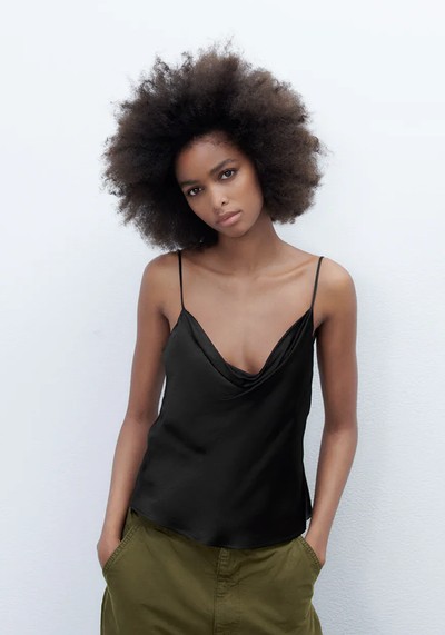 Camisole Satin Top from Zara