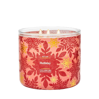  Holiday 3-Wick Candle