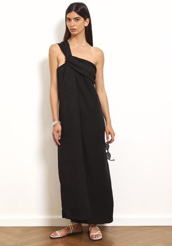 One Shoulder Maxi Dress 