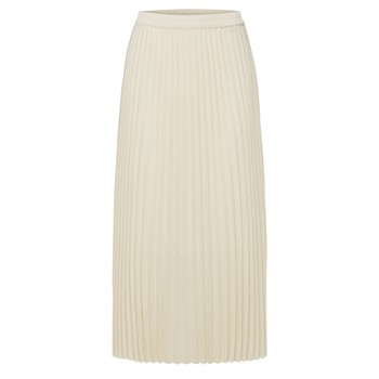 Pleated Midi Skirt