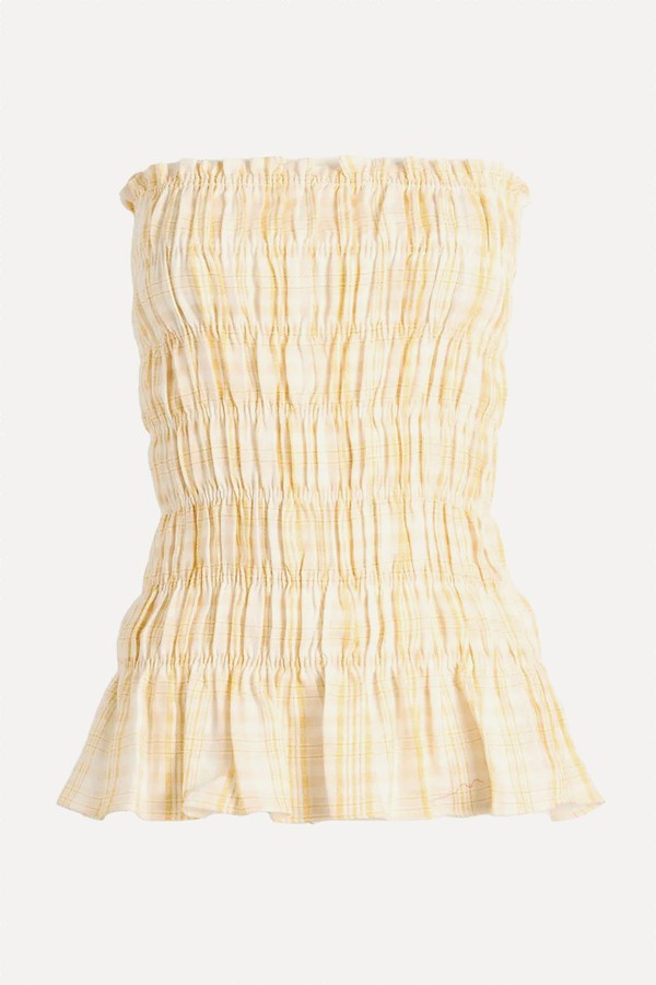Linen Iris Bandeau Top from Faithfull