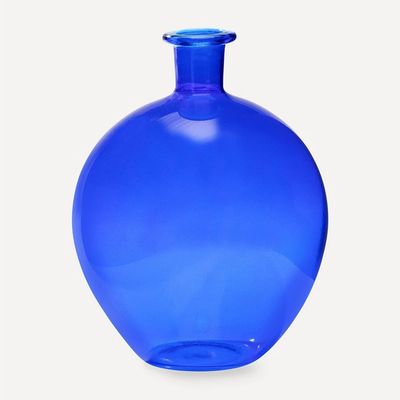 Glass Vase Cobalt Blue from Anna + Nina