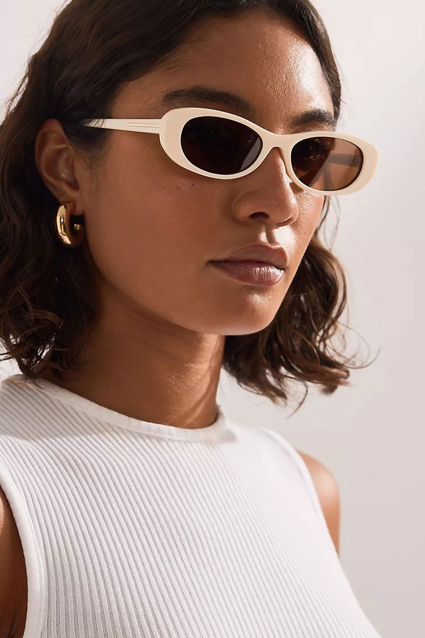 Slim Oval Sunglasses from Anthropologie