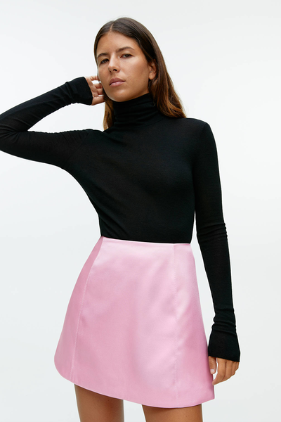 Satin Mini Skirt from ARKET