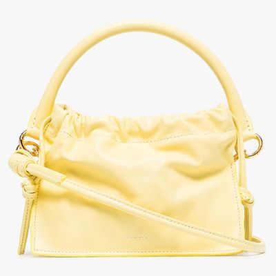 Yellow Mini Bom Leather Bag from Yuzefi
