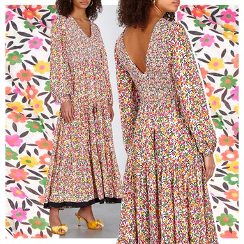 Brooke Floral-Print Modal Maxi Dress, £285 | Rixo