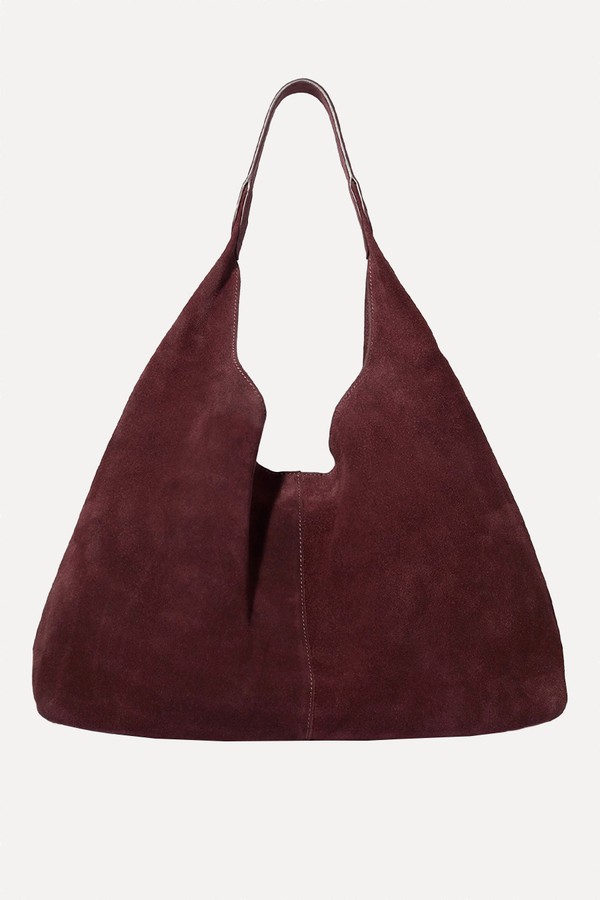 Leather Suede Tote