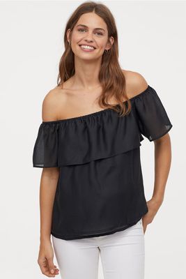 Mama Off-The-Shoulder Top  from H&M